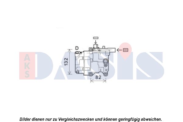 AKS DASIS Kompressori, ilmastointilaite 851988N